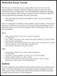 Additionally, using apa format taught me to do more research and exploration beyond my topic which is something would i never think to do. Want To Learn Or Develop Reflective Paper Skills With Examples