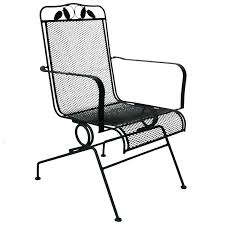 Wrought Iron Motion Patio Chairs