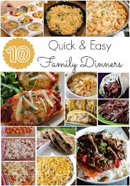 Quick And Easy Dinner Recipes Princess Pinky Girl Quick Easy Family Dinners Quick Easy Meals Easy Family Dinners