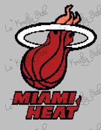 Instant Download Miami Heat Basketball Team Logo Standard