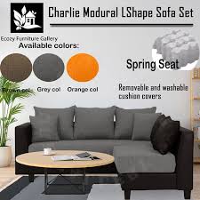 charlie modural lshape sofa set ecozy