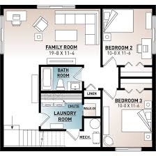 Inverted Living Craftsman House Plan