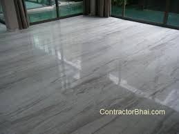 Can form micro pores in case. Marble Flooring Contractorbhai