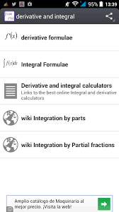 Amazon Com Derivative And Integral Appstore For Android