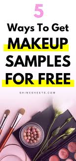 how to get makeup sles for free