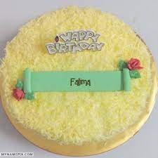 happy birthday fatima cakes cards wishes