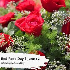 national red rose day june 12