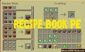recipe book pe minecraft pe mod ios