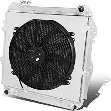cooling radiator w fan shroud