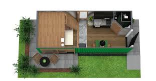 Tiny House Floor Plan With Loft