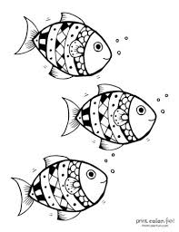 Plus, it's an easy way to celebrate each season or special holidays. Top 100 Fish Coloring Pages Cute Free Printables Print Color Fun