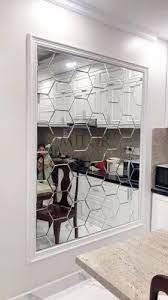 Bevelled Mirror Wall Panel For Residential