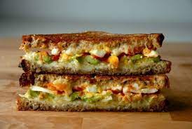 avocado breakfast grilled cheese