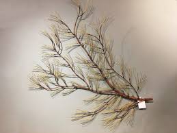 Wall Art Sculpture White Pine Tree