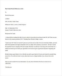 11 Rental Reference Letter Templates Word Pdf Apple Pages
