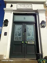 Etched Glass Arch Door London Se16