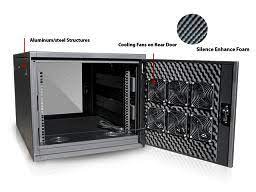 sound proof cabinet server rack