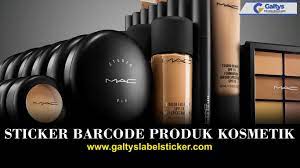 sticker barcode produk kosmetik murah