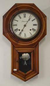 Ansonia Pendulum Wall Clock 56cm High