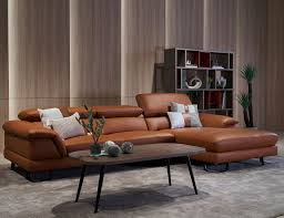 korus l shape leather sofa with