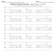 Writing Sheet For Kindergarten Worksheets Tice Worksheets For