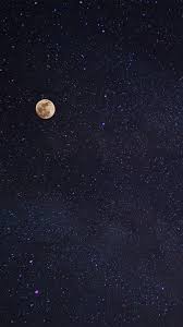 nv76 moon night e star nature