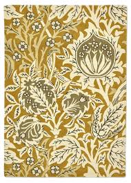 plant motif morew elmcote gold 127806