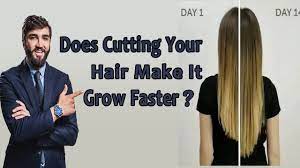 cutting your hair make it grow faster