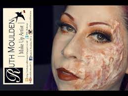sfx makeup tutorial burn scar