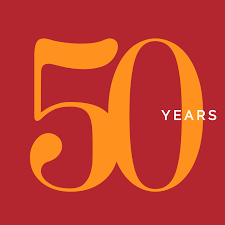 fifty years symbol fiftieth birthday
