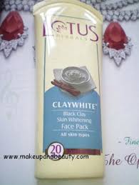 skin whitening face packs for oily skin