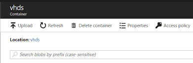 upload contents to azure container cdn