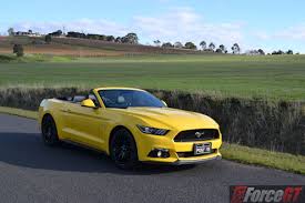2016 ford mustang gt convertible review