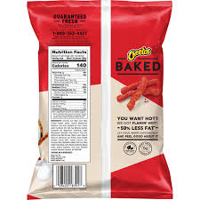 cheetos baked cheese flavored snacks