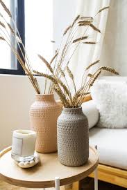 Living Room Decor Dry Wheat Stands