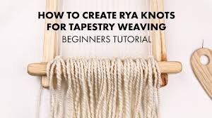 create rya knots beginners tutorial