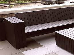 Design Outdoor Bench Of Hardwood 2m