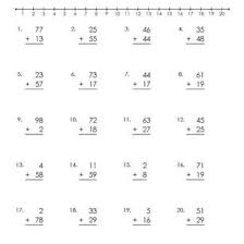 These grade 2 addition worksheets span topics from adding single digit numbers to addition in columns with regrouping. 10 Double Digit Addition Worksheets With Regrouping