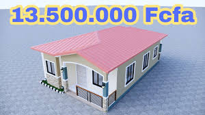 plan de maison moderne de 35 000 000