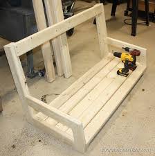 Diy 2x4 Porch Swing Sweet Pea