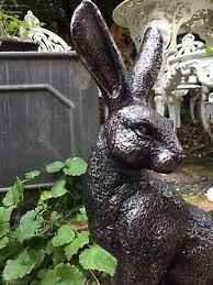 March Hare Garden Statue Ornament New