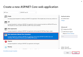 register form in asp net mvc core 3 0