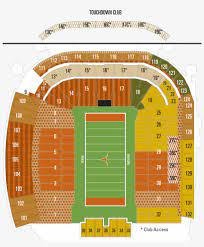 darrell royal stadium seating chart