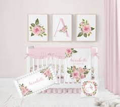 Baby Girl Crib Bedding Pink Fl Baby
