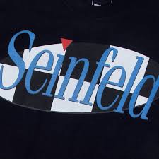 Seinfeld Checker Logo Black Tee Tees Short Sleeve Tee