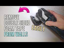 How To Remove Double Sided Foam Tape