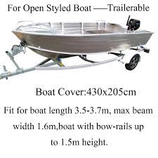 waterproof boat cover winter snow cover