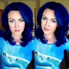 Although you can put it over any virgin hair color, if you want a true vivid color, the hair should first be bleached first. How To Achieve The Dark Blue Hair You Always Wanted To Have