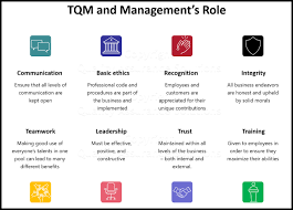 describes the tqm model and the eight