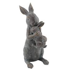 Style Selections Bunny Statue Mother
